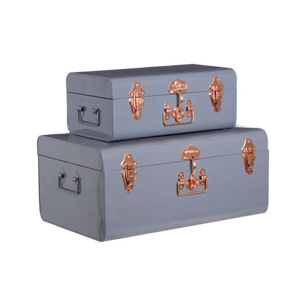Castleton Home 2 Piece Trunk Set & Reviews Wayfair.co.uk